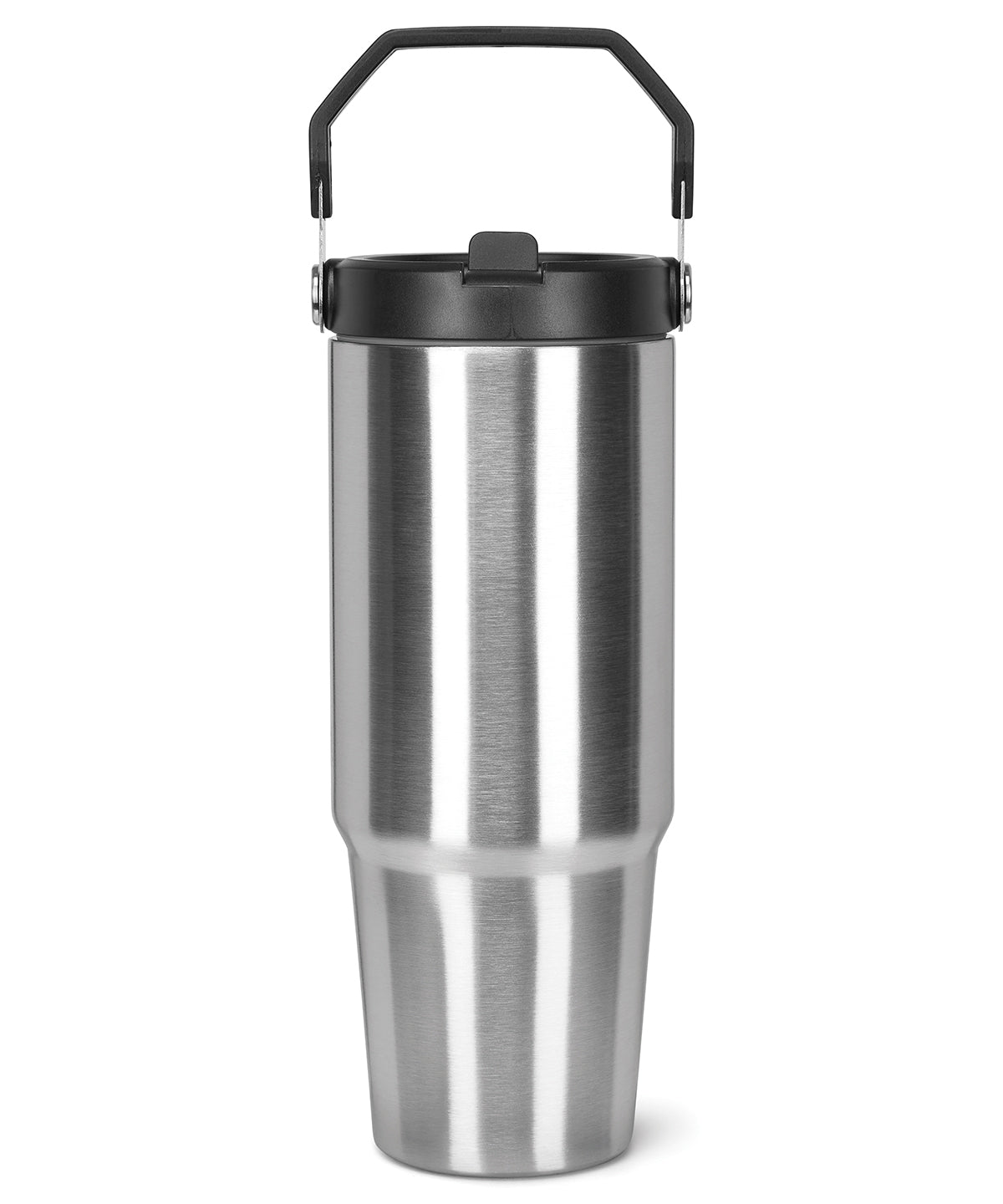 TriDri® Water bottle with carry handle - TR707 - Brushed Steel One size - Customisable Bottles