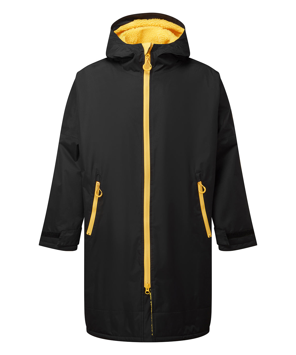 All Seasons Waterproof Changing Robe - TR800 - Black Sun Yellow - Customisable Robes