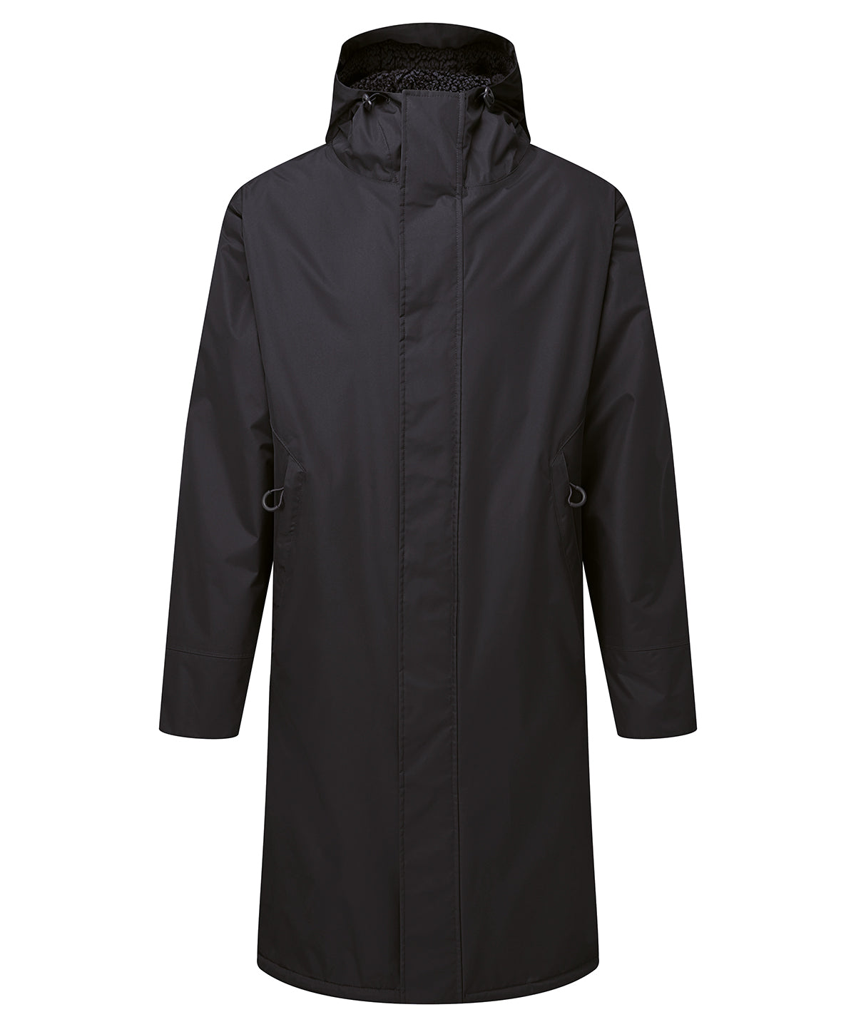 TriDri® Recycled all-seasons waterproof longline robe - TR801 - Black Black - Customisable Robes