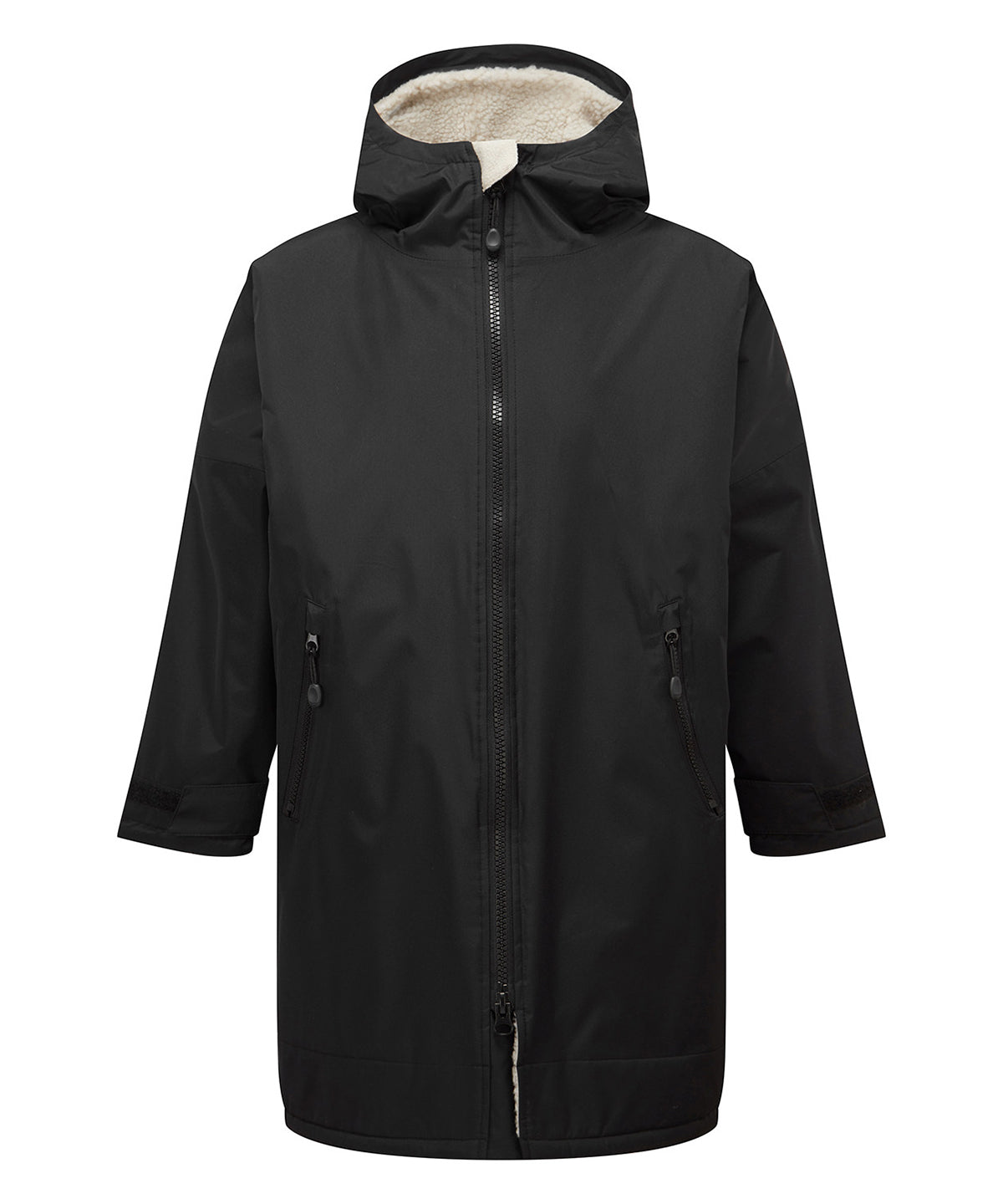Kids All Seasons Waterproof Changing Robe - TR80B - Black Natural - Customisable Robes