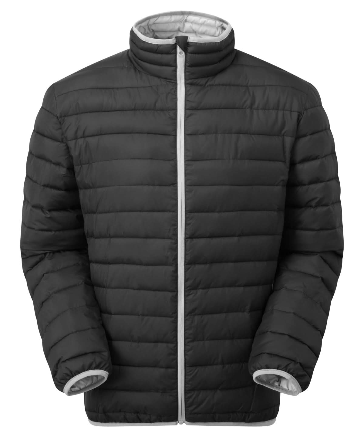 2786 Traverse padded jacket TS041 - Black Light Grey - Customisable Jacket
