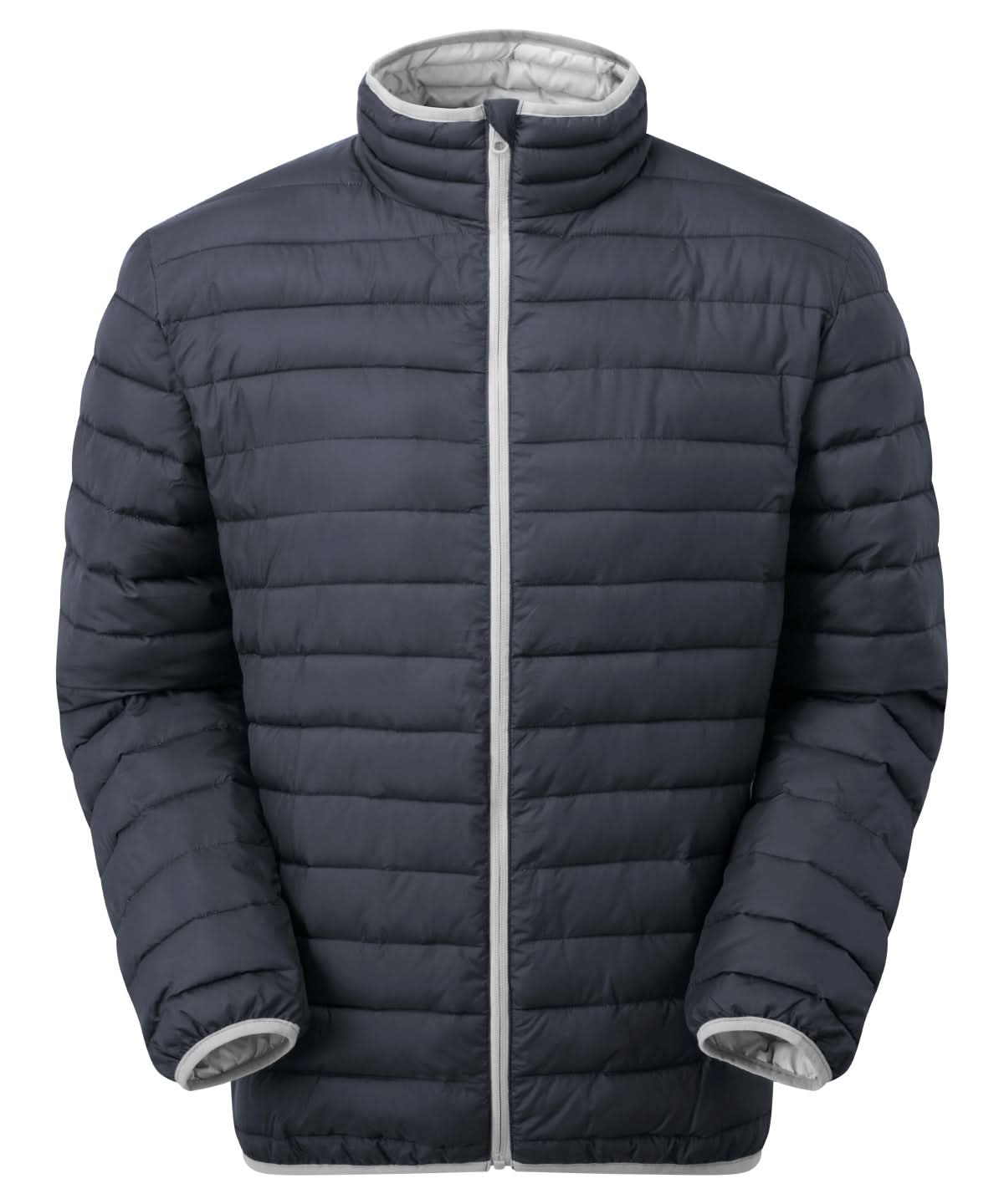 2786 Traverse padded jacket TS041 - Navy Light Grey - Customisable Jacket