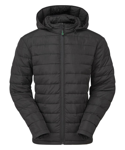 2786 Delmont recycled padded jacket TS043 - Black - Customisable Jacket