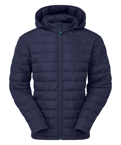 2786 Delmont recycled padded jacket TS043 - Navy - Customisable Jacket