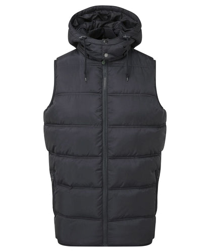 2786 Bryher recycled bodywarmer TS046 - Black - Customisable Bodywarmers