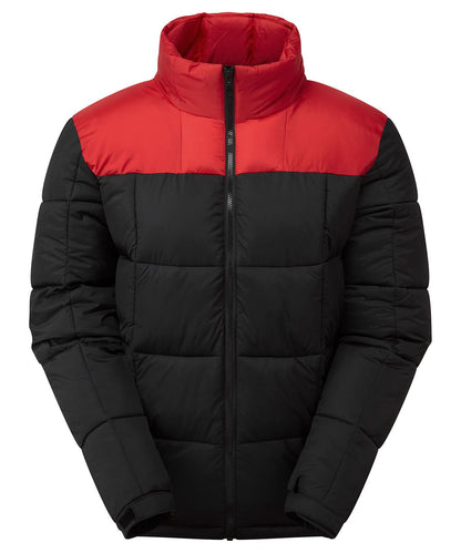 2786 Fourteener box quilt jacket TS048 - Black Red - Customisable Jacket