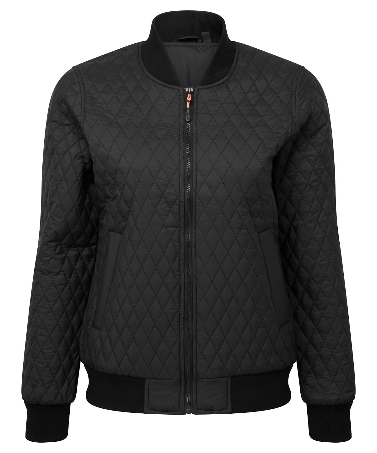 2786 Womens quilted flight jacket TS26F - Black - Customisable Jacket