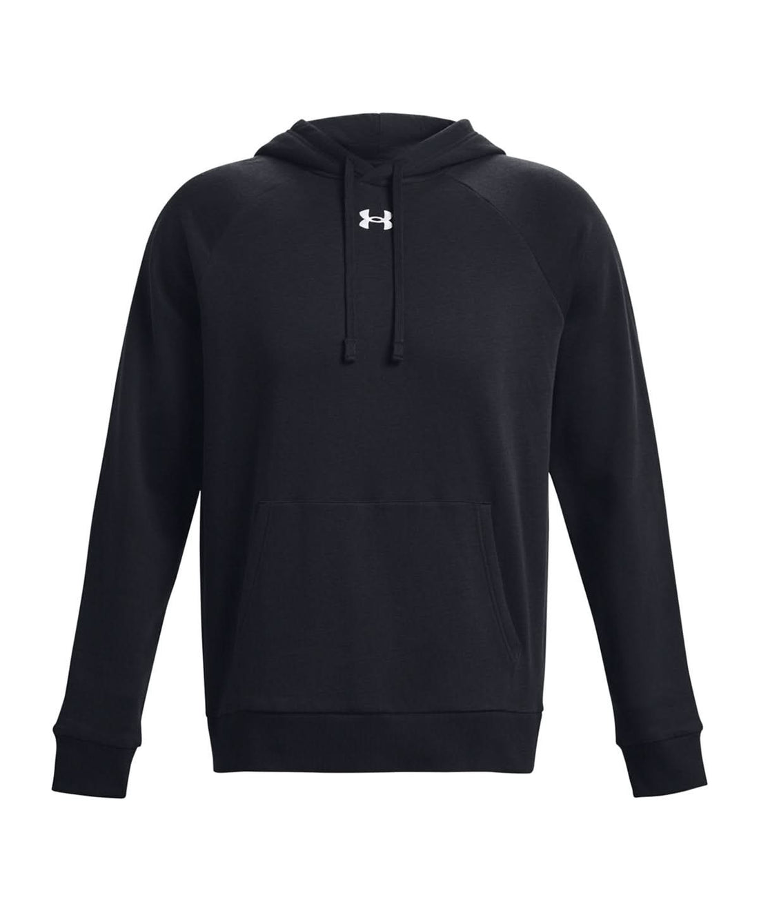 Under Armour Rival Fleece Hoodie UA048 - Black White - Customisable Hoodies
