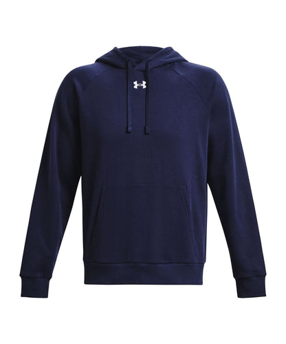 Under Armour Rival Fleece Hoodie UA048 - Midnight Navy White - Customisable Hoodies