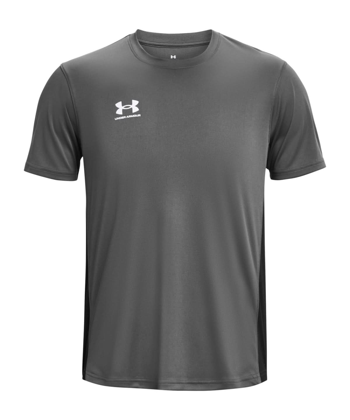 Under Armour MenS Challenger Training Short Sleeve UA061 - Castle Rock Grey - Customisable T-Shirt