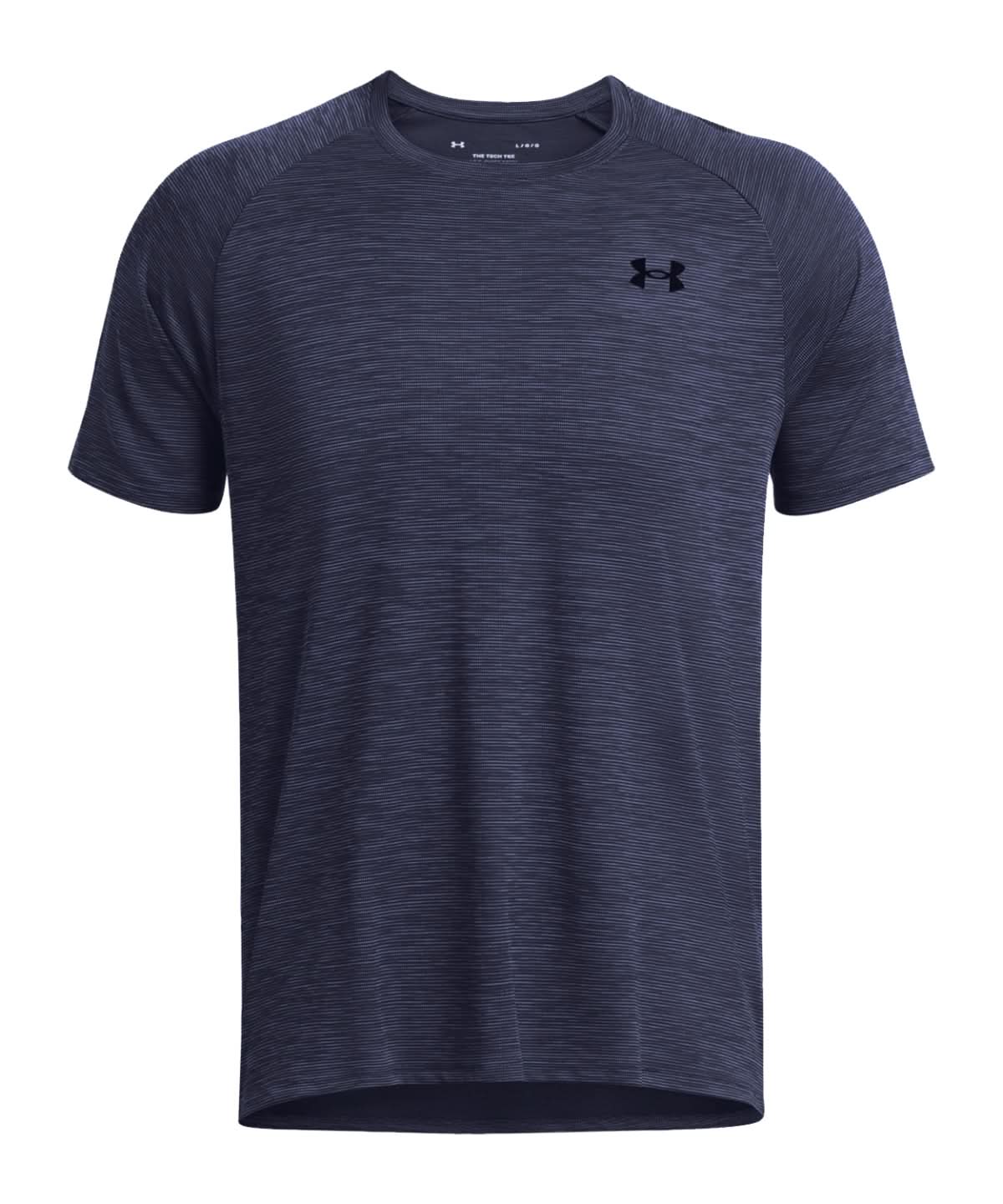 Under Armour Tech Textured T Shirt UA067 - Downpoor Grey - Customisable T-Shirt