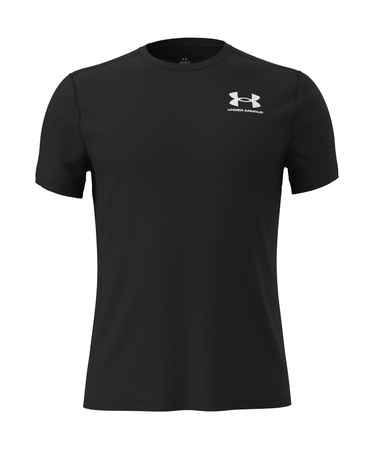 Under Armour Heatgear Fitted T Shirt UA075 - Black - Customisable T-Shirt