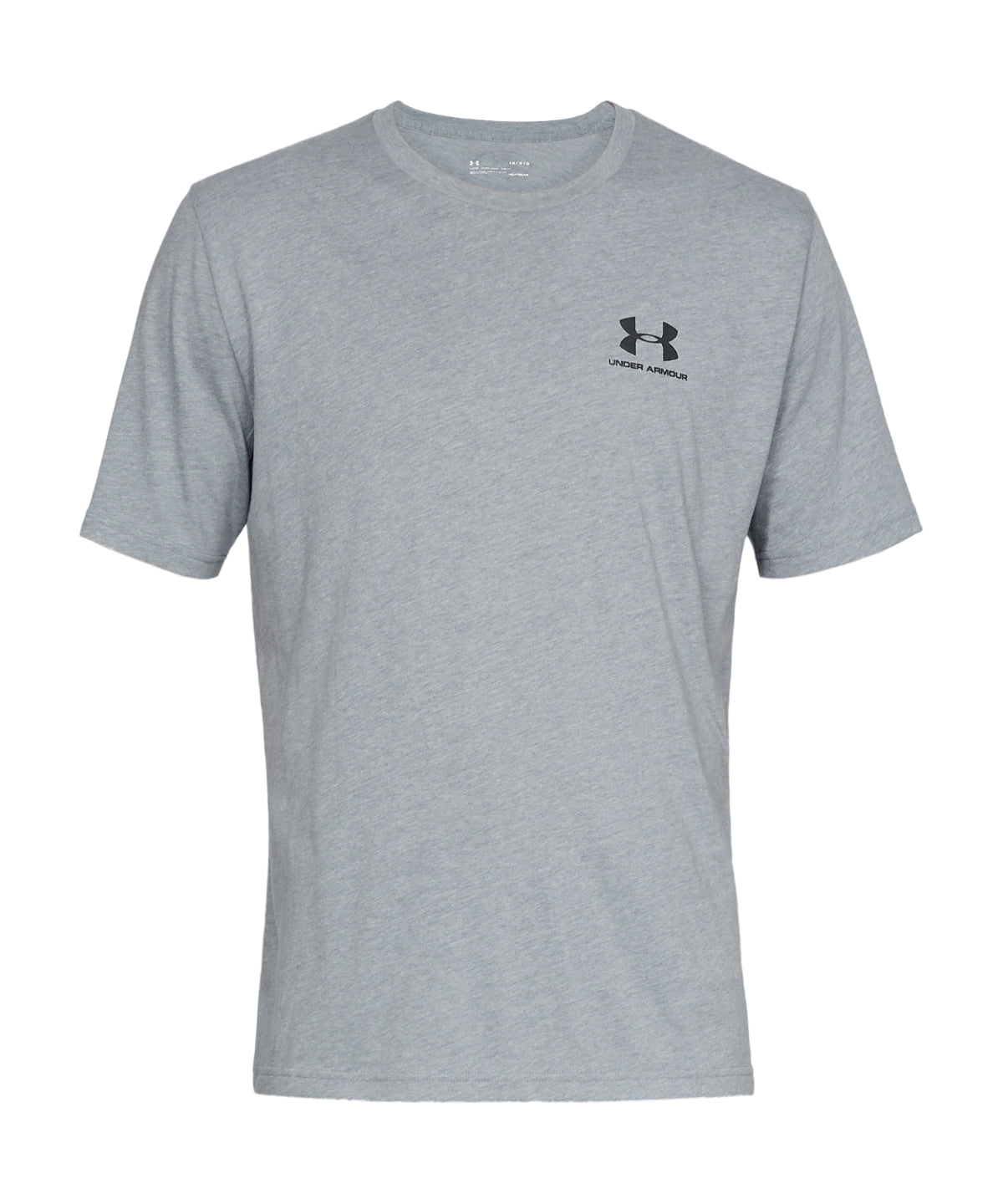 UA Sportstyle short sleeve - UA079 - Steel Light Heather Black - Customisable T-Shirts