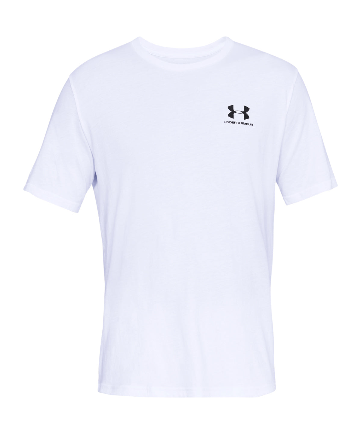UA Sportstyle short sleeve - UA079 - White Black - Customisable T-Shirts