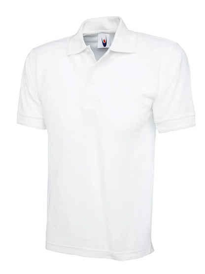 Heavyweight Poloshirt - UC102 - White - Customisable Polos