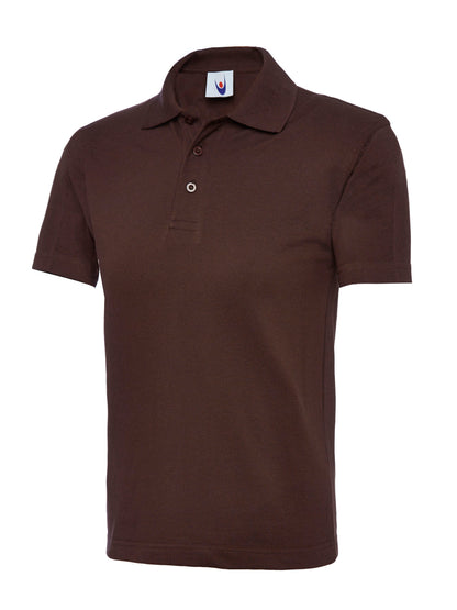 Childrens Classic Poloshirt - UC103 - Brown - Customisable CHILDRENS