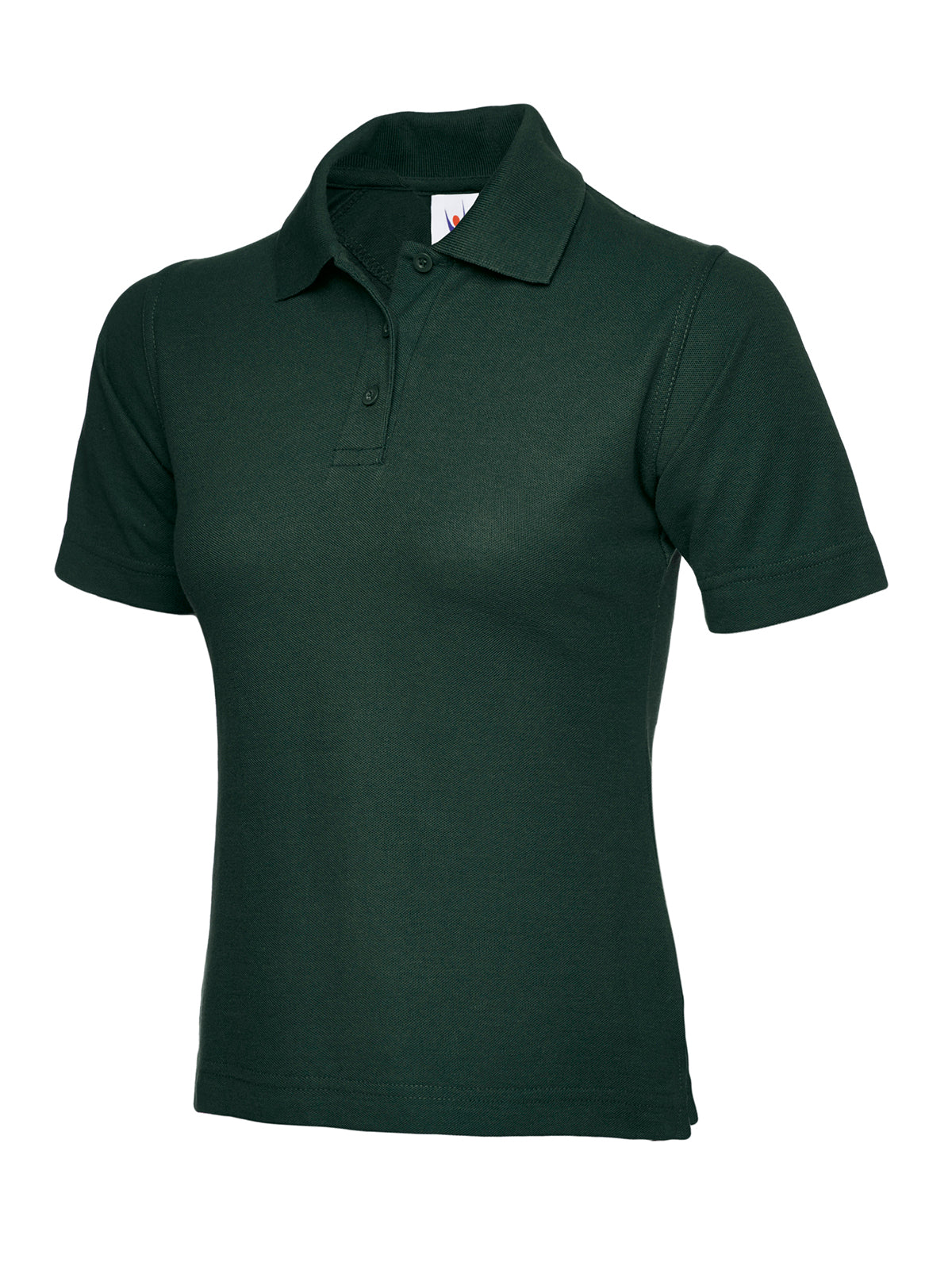 Ladies Classic Poloshirt - UC106 - Bottle Green - Customisable POLOSHIRT