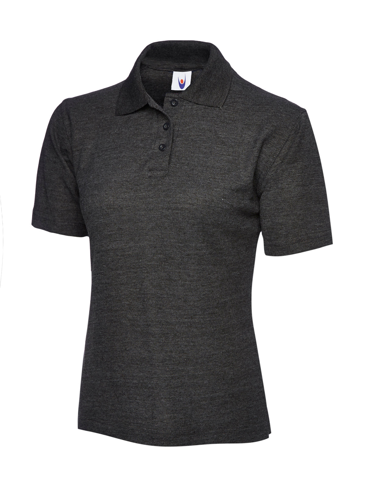 Ladies Classic Poloshirt - UC106 - Charcoal - Customisable Polos