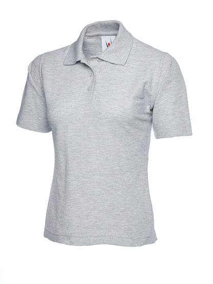 Ladies Classic Poloshirt - UC106 - Heather Grey - Customisable Polos