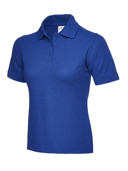 Ladies Active Cotton Poloshirt - UC115 - Royal - Customisable Polos