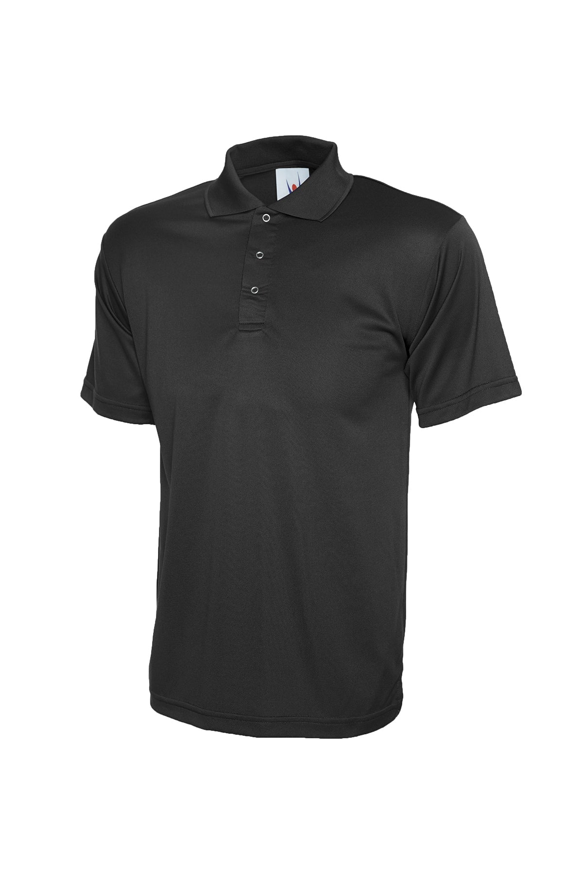 Processable Poloshirt - UC121 - Black - Customisable Polos