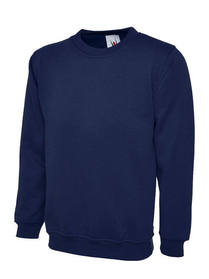 Heavyweight Sweatshirt - UC201 - French Navy - Customisable Sweatshirts