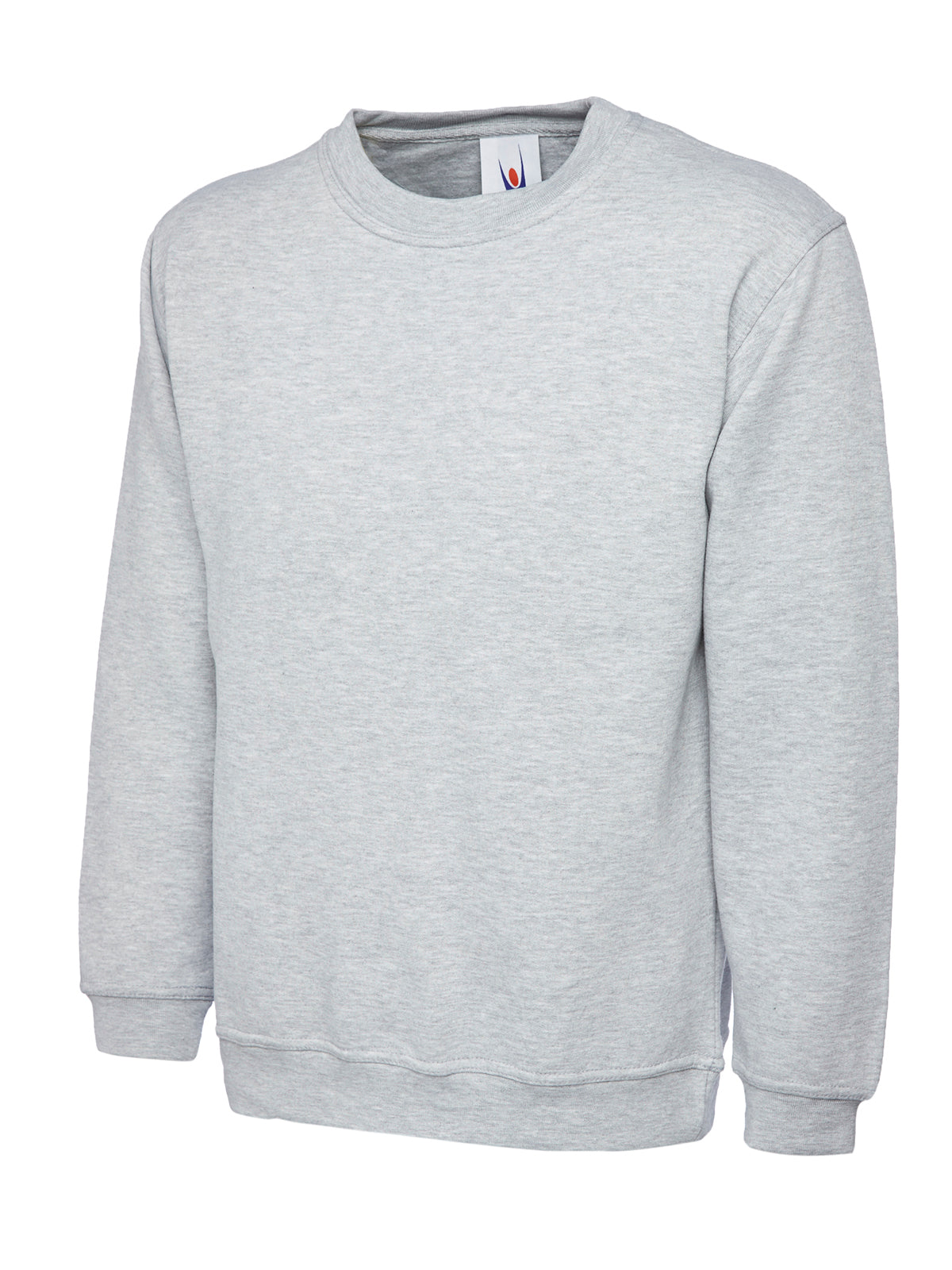 Classic Sweatshirt - UC203 - Heather Grey - Customisable Sweatshirts