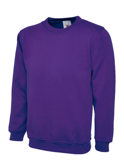 Classic Sweatshirt - UC203 - Purple - Customisable Sweatshirts