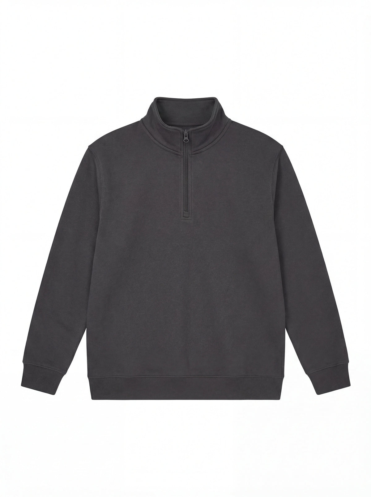 Quarter Zip Sweatshirt - UC213 - Charcoal - Customisable SWEATA