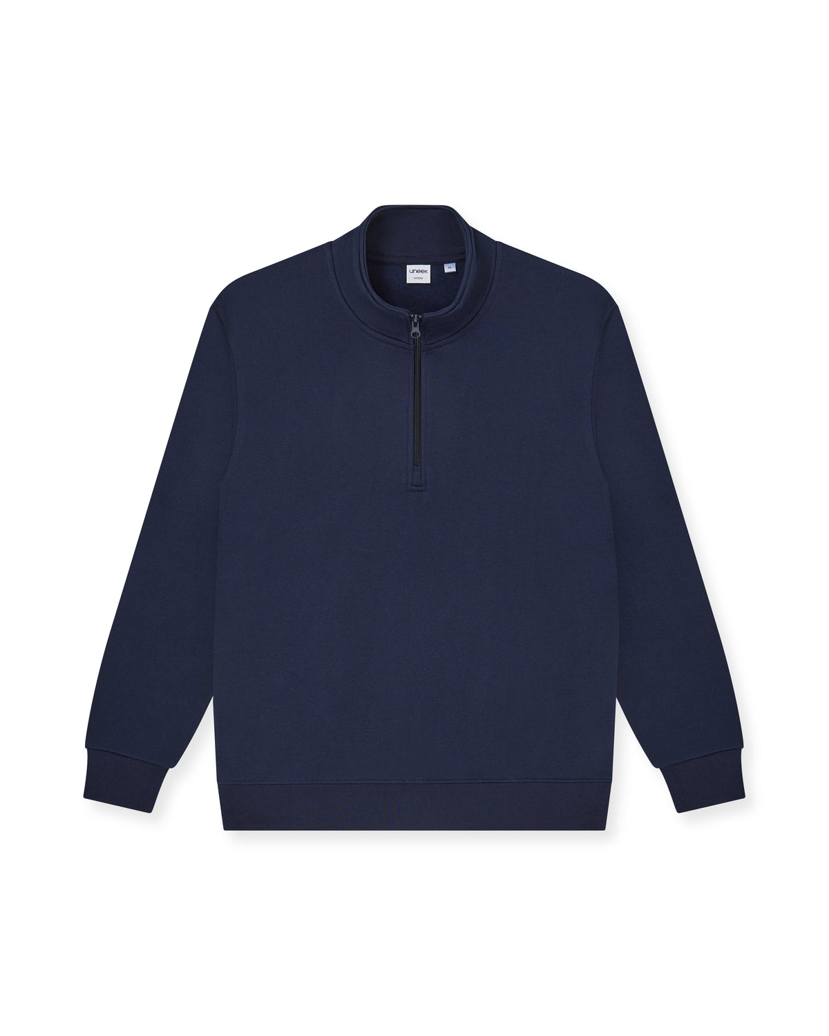 Quarter Zip Sweatshirt - UC213 - Navy - Customisable SWEATA