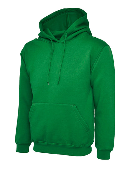 Classic Hooded Sweatshirt - UC502 - Kelly Green - Customisable Sweatshirts