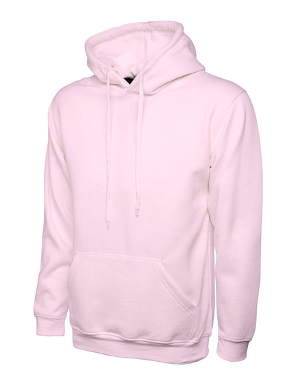 Classic Hooded Sweatshirt - UC502 - Pink - Customisable Sweatshirts