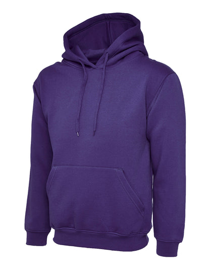Classic Hooded Sweatshirt - UC502 - Purple - Customisable Sweatshirts
