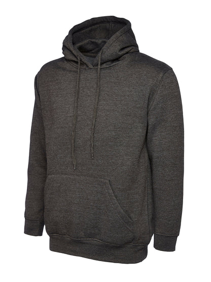 Ladies Deluxe Hooded Sweatshirt - UC510 - Charcoal - Customisable SWEATA