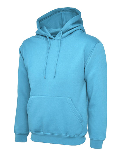 Ladies Deluxe Hooded Sweatshirt - UC510 - Sky - Customisable SWEATA