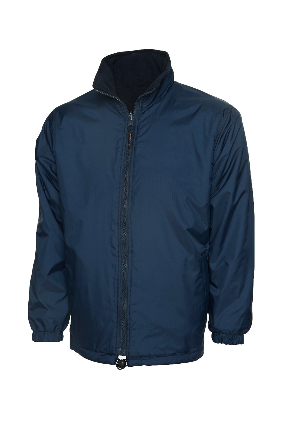 Classic Reversible Fleece Jacket - UC605 - Navy - Customisable Jacket