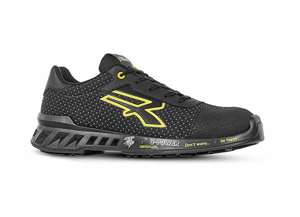 Upower Upower Matt Light Safety Shoes Esd Uprv20014 - Black - Customisable Safety Trainers