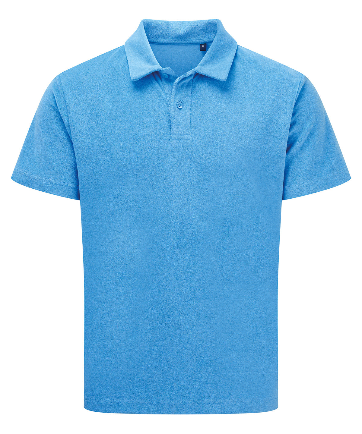 Men’s Terry polo - WB410 - Sea Blue - Customisable Polos