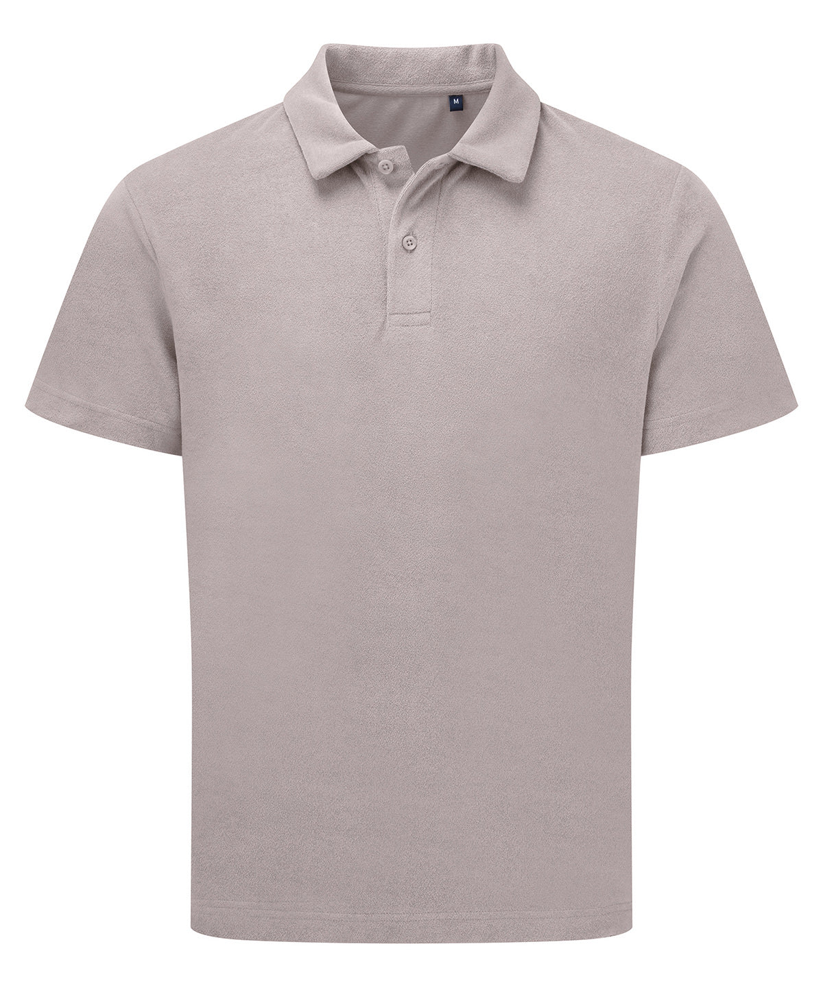 Men’s Terry polo - WB410 - Stone - Customisable Polos