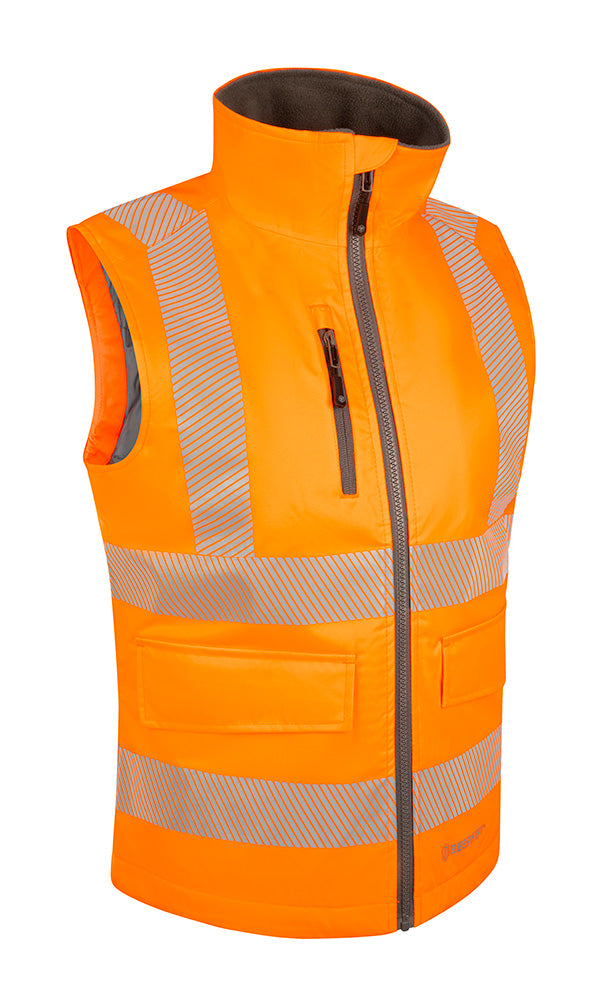 Beeswift Womens Bodywarmer - Orange - Customisable Bodywarmers