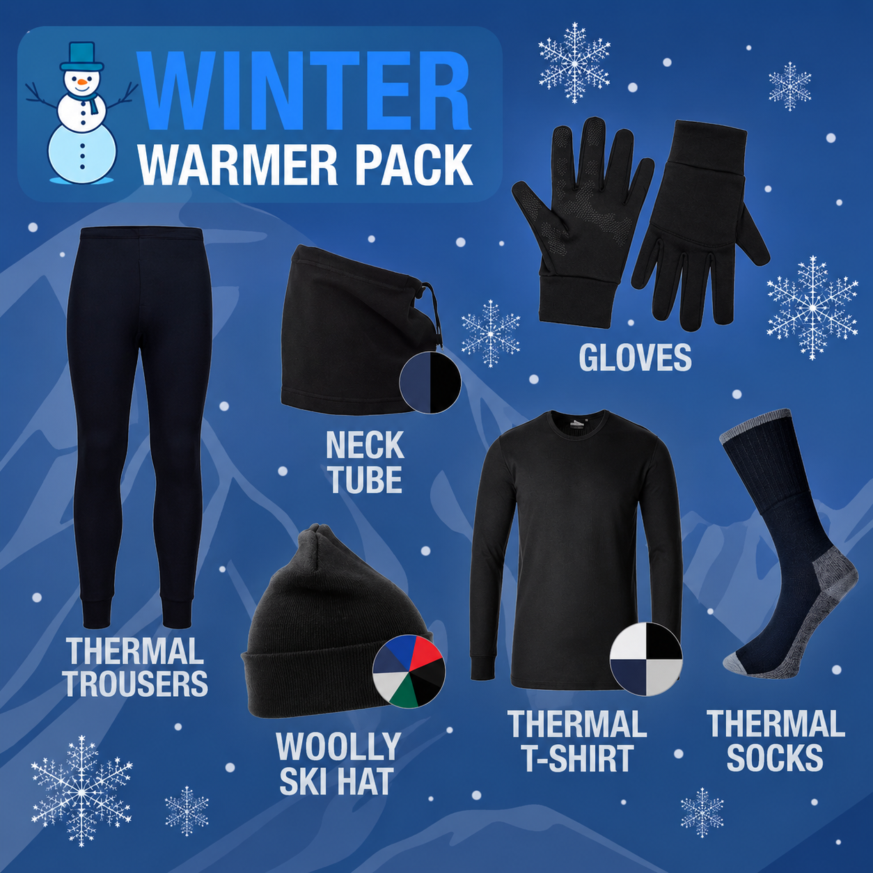 Winter Warmer Pack - - Customisable Bundle