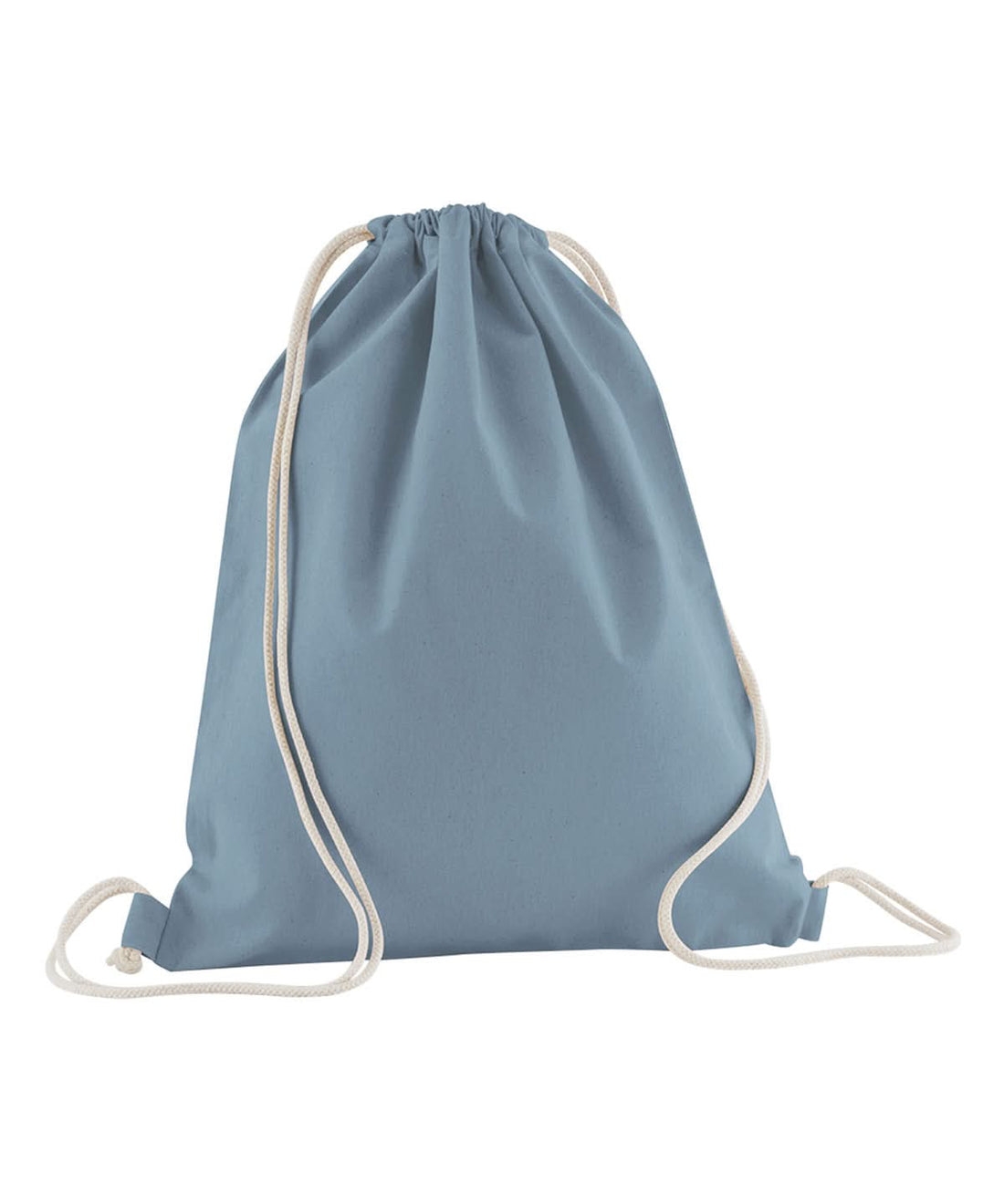Westford Mill Organic Cotton Inco Gym Sac WM160 - Dusty Blue One size - Customisable Bags