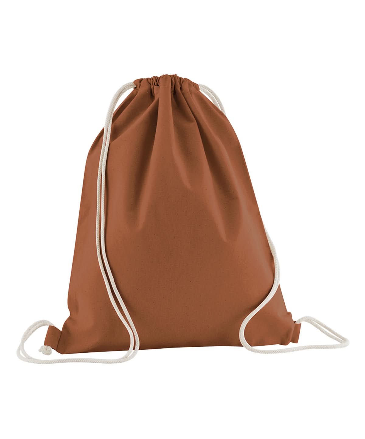 Westford Mill Organic Cotton Inco Gym Sac WM160 - Terracotta One size - Customisable Bags