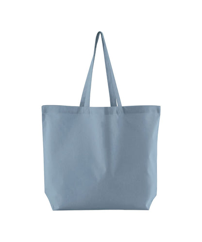 Westford Mill Organic Cotton Inco Maxi Bag For Life WM165 - Dusty Blue One size - Customisable Bags