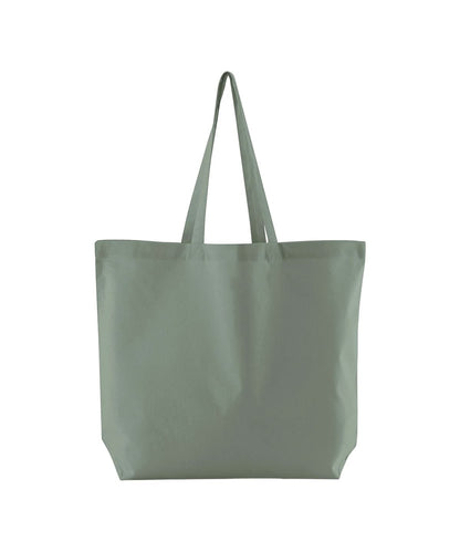Westford Mill Organic Cotton Inco Maxi Bag For Life WM165 - Dusty Green One size - Customisable Bags