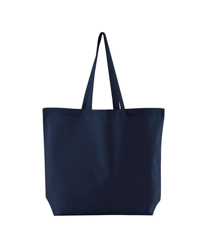 Westford Mill Organic Cotton Inco Maxi Bag For Life WM165 - French Navy One size - Customisable Bags
