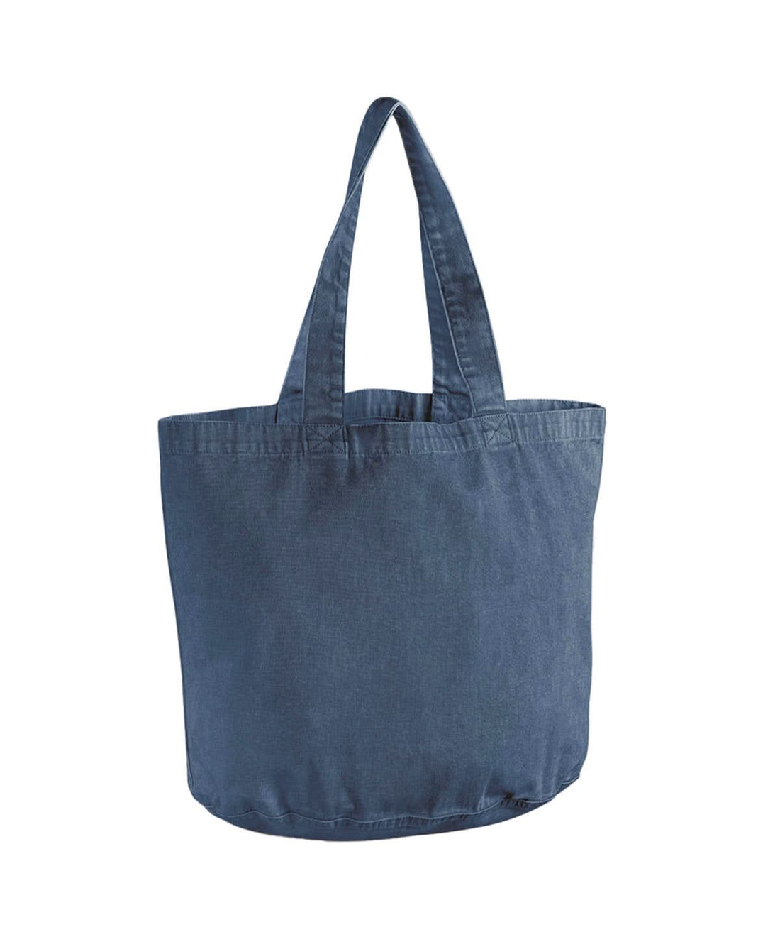 Westford Mill Garment Dyed Shopper WM345 - Vintage Denim One Size - Customisable Bags