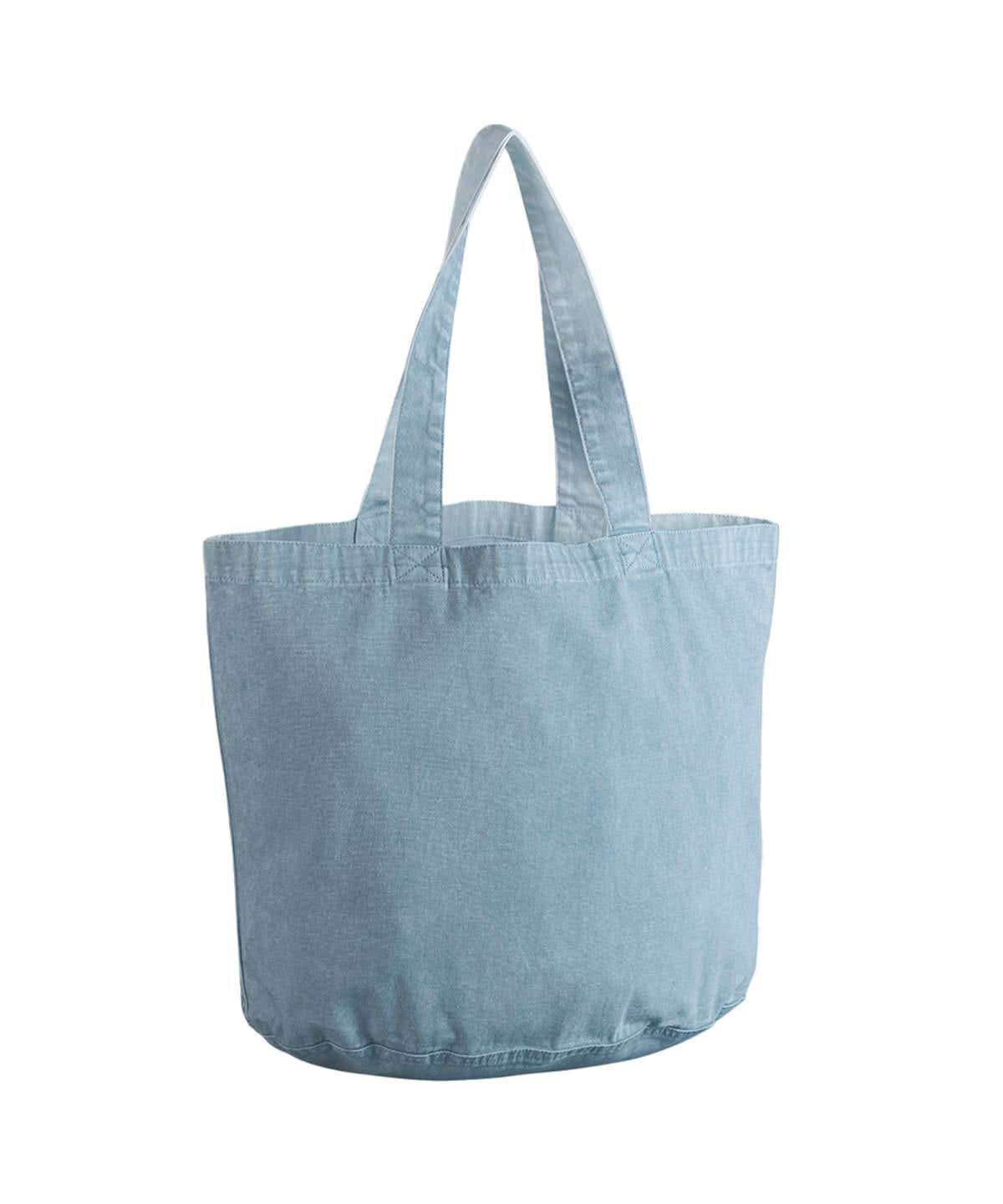 Westford Mill Garment Dyed Shopper WM345 - Vintage Light Blue One Size - Customisable Bags