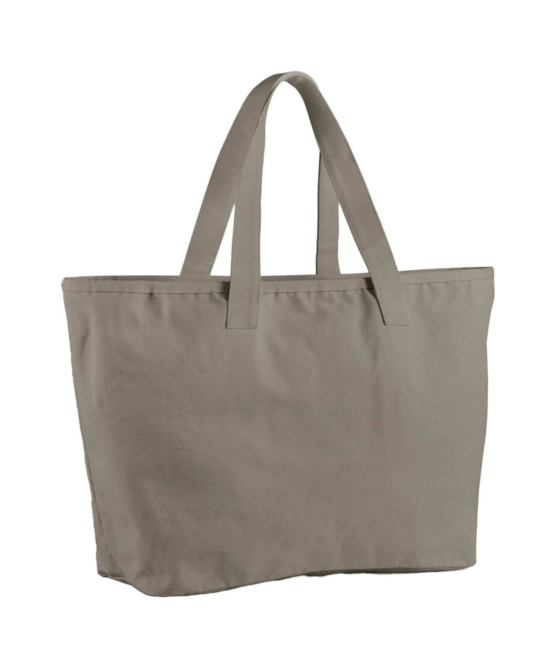 Westford Mill Oversized Heavy Duty Canvas Tote Bag WM606 - Mushroom One size - Customisable Bags
