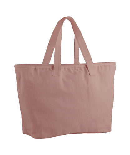 Westford Mill Oversized Heavy Duty Canvas Tote Bag WM606 - Rose One size - Customisable Bags